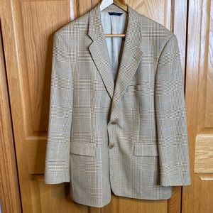 Brooks Brothers wool blend blazer jacket size 42 Regular
